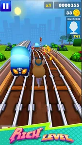 Subway Princess Run Hoverboard screenshot 4