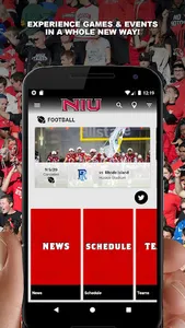 NIU Huskie Athletics screenshot 0