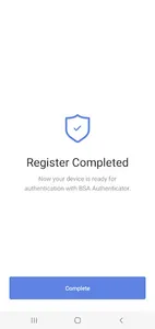 BSA Authenticator screenshot 3