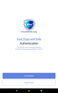 BSA Authenticator screenshot 6