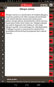 Allergy - Medical Dictionary screenshot 7