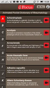 Rheumatology- Dictionary screenshot 1