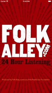 Folk Alley Player screenshot 0