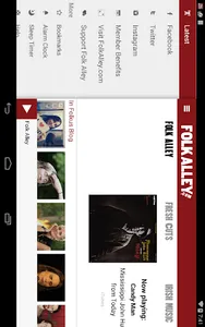 Folk Alley Player screenshot 6