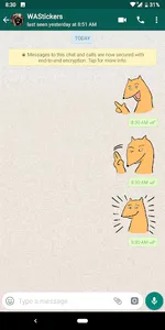 Red Fox Stickers for WhatsApp screenshot 1