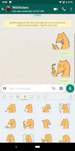 Red Fox Stickers for WhatsApp screenshot 4