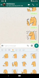 Red Fox Stickers for WhatsApp screenshot 5