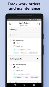 Coast - Work Orders, Schedule, screenshot 1