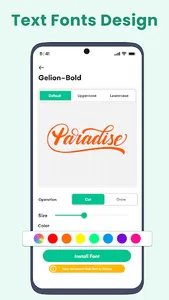 Fonts Design : DIY Craft Space screenshot 20