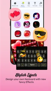 GIF Keyboard Theme-Cool Font screenshot 0