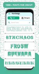 Fonts for Cricut Design Space screenshot 0