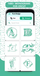 Fonts for Cricut Design Space screenshot 1