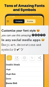 Font Changer - Cool Fonts Keyb screenshot 0