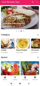 Recipes from around the world screenshot 2