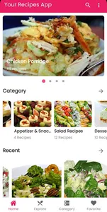 Recipes from around the world screenshot 3