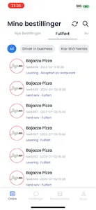 Foodapp bedrift screenshot 1