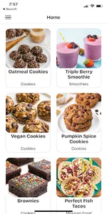 Recipes App React Native - Ins screenshot 0