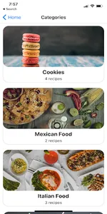Recipes App React Native - Ins screenshot 1