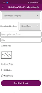 FoodBank screenshot 4