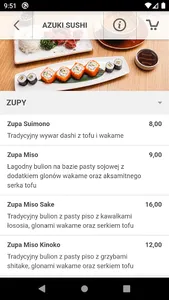 Azuki Sushi Gniezno screenshot 2