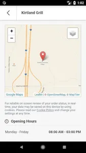 Kirtland Grill screenshot 3