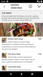 Kouzina Greek - Take Out screenshot 1