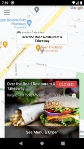 Over the Road Restaurant screenshot 1