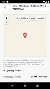 Over the Road Restaurant screenshot 2