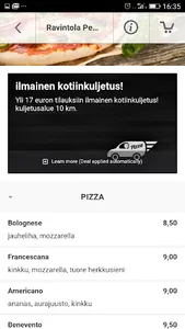 Ravintola Pepino screenshot 2