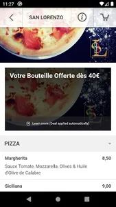 SanLorenzo Restaurant Pizzeria screenshot 2