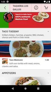 Taqueria Los Gallos Express screenshot 2