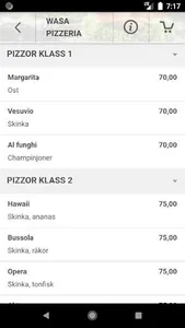 Wasa pizzeria screenshot 2