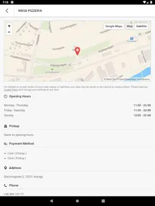 Wasa pizzeria screenshot 7