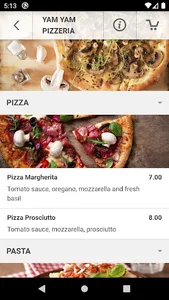 Yamyam pizzeria screenshot 2