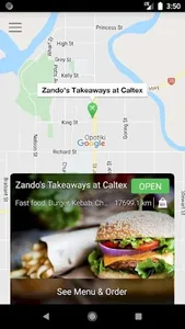 Zandos Takeaways at Caltex screenshot 1