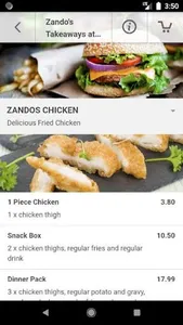 Zandos Takeaways at Caltex screenshot 2