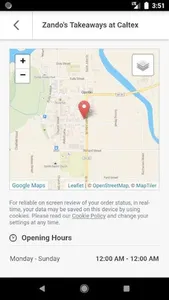 Zandos Takeaways at Caltex screenshot 3