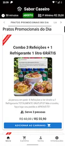 Sabor Caseiro screenshot 1