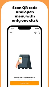 FoodEx - QR code menu screenshot 0