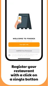 FoodEx - QR code menu screenshot 1