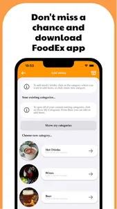 FoodEx - QR code menu screenshot 3