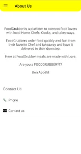 FoodGrubber: Partner screenshot 6