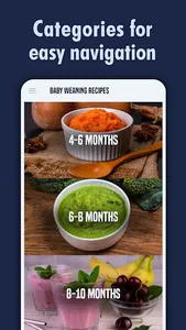 Baby Weaning Recipes screenshot 3