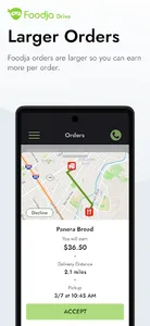 Foodja Drive screenshot 1
