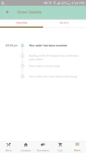 Audrey Cafe - Food Delivery screenshot 4