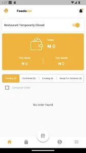 Foodojet Vendor screenshot 0