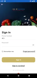 Food Runners - Delivered Hot screenshot 1