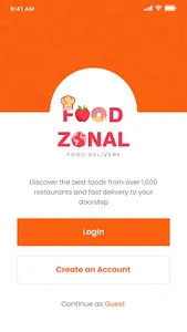 FoodZonal - Local meets Global screenshot 1