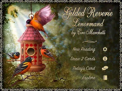 Gilded Reverie Lenormand screenshot 2