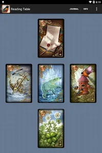 Gilded Reverie Lenormand screenshot 4